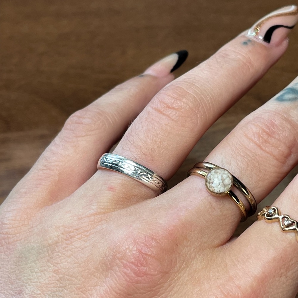 Sterling silver ring